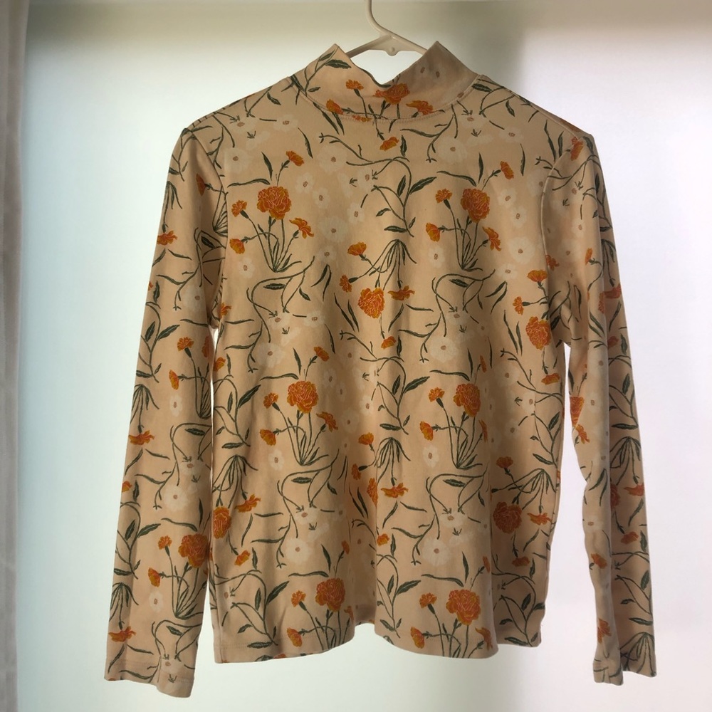 Marigold Mock Neck